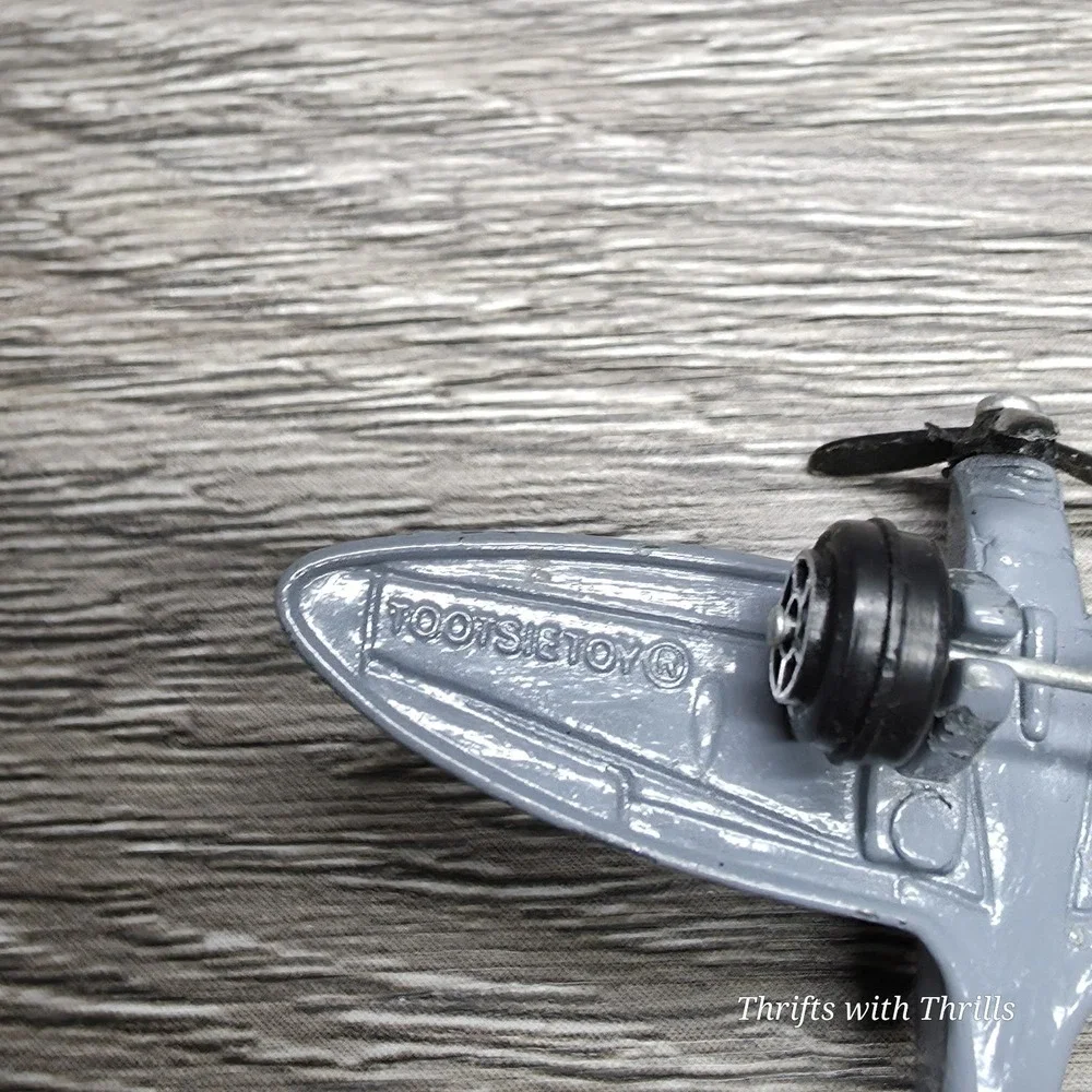 Vintage‎ Mini Diecast Planes By Tooties Toy - SPITFIRE & ZERO War Planes